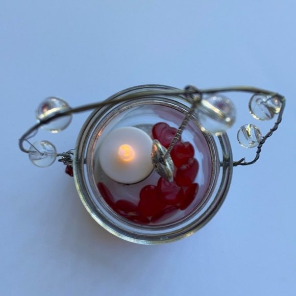 Magic Love ❤️ Lamp candelabrum skull Heart decor - Picture 14 of 16